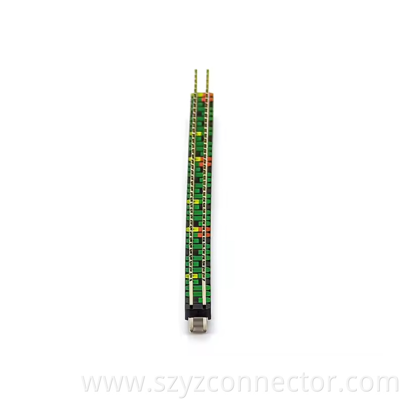 2.54mm Pitch Pin Header Dual Row SQ0.64mm H2.5mm 21P-240P Multiple Colors (2)